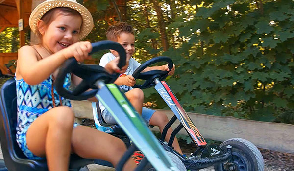Pedal-Gokart-Bahn